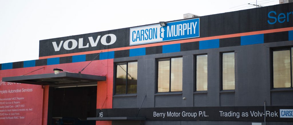 Berry Motor Group Volvo Workshop building